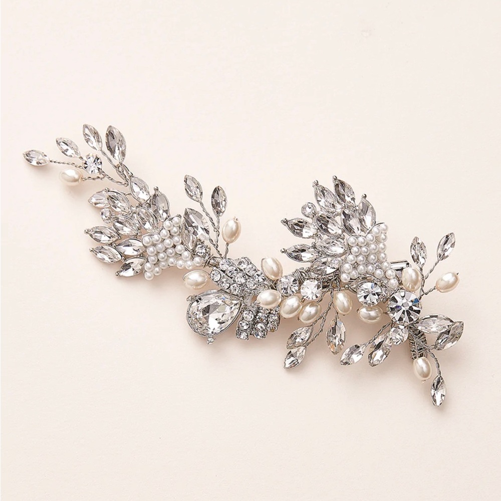 Darryl Colburn Wedding KIRA PEARL & CRYSTAL HAIR CLIP